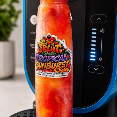 🌴🥭🍓🍑🚀 Tropical Sunburst