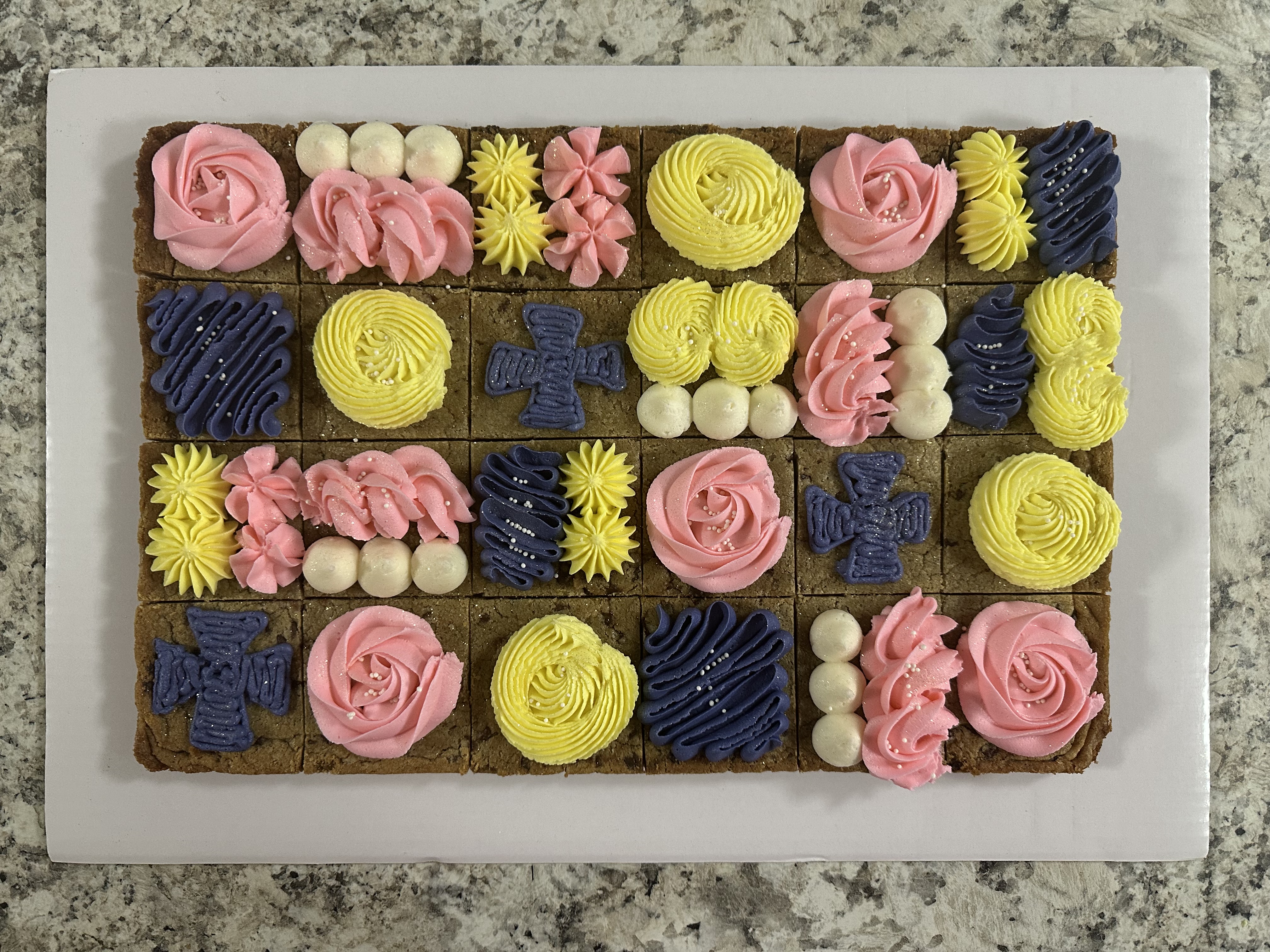 Precut 10x15 Cookie Cake