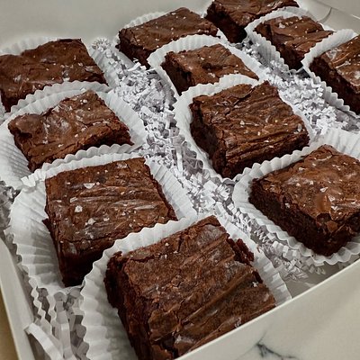Thick Large Fudgy Brownies 