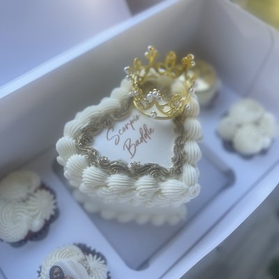 Mini Bento Box ! 4” Cake 