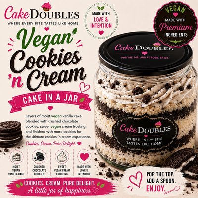 Vegan Cookies ‘n Cream