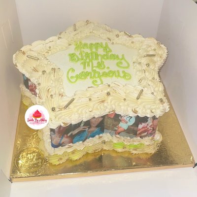 Star Shaped Cake