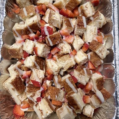 Full Pan Churro Cheesecake Bites 