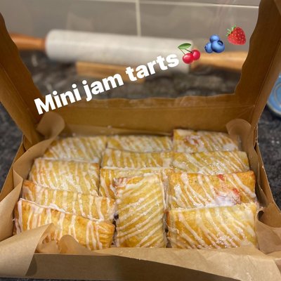 8 Mini Homemade Sourdough Pop Tarts