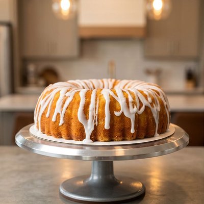 Homemade Honenybun Cake