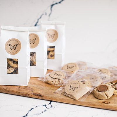 7 Ounce Bag of Mini Chocolate Chip Cookies - GF