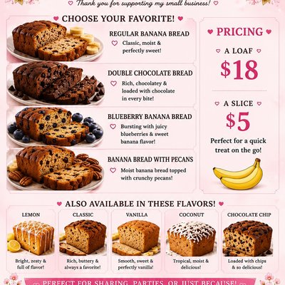 Banana Breads 