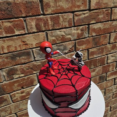 Spiderman Cake 