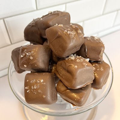 Sea Salt Caramels 1/2 Pound