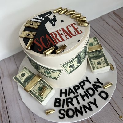 Scarface Cake