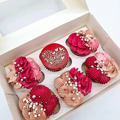 Deluxe Cupcake Range - Half Dozen