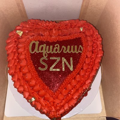Heart Shaped Cake 10inch