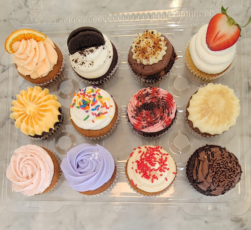 Variety Dozen Specialty Cupcakes 