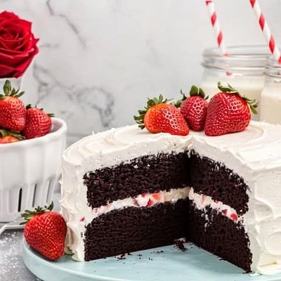Strawberries And Whip