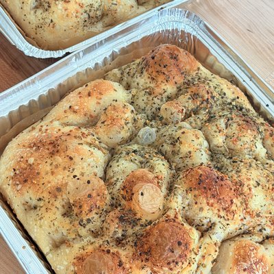 🌱Italian & Garlic Herb Focaccia 