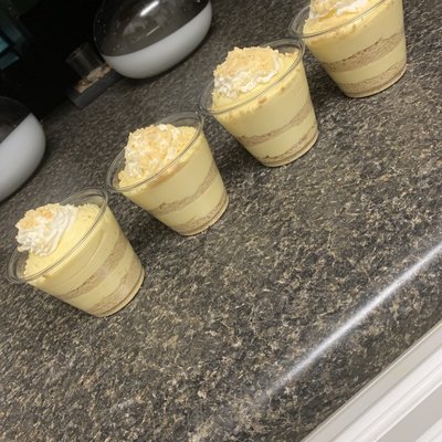 Banana Pudding Cups