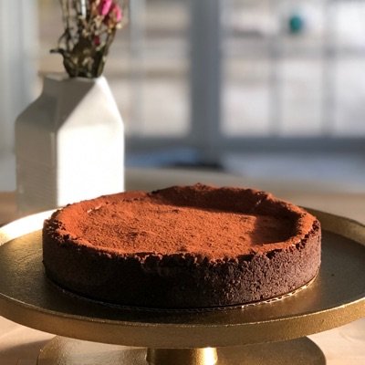Dark Chocolate Truffle Tart