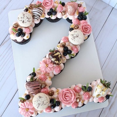 Number Cupcakes 