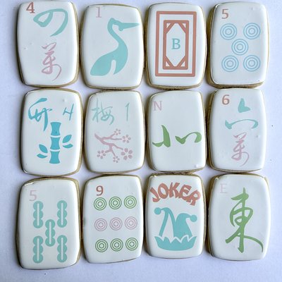 Mahjong Tile Dozen