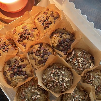 Banana Bread Muffins 12ct