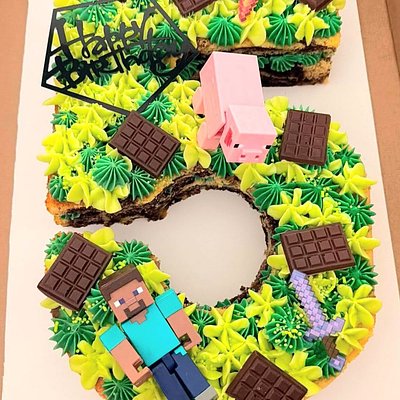 12 Inch Number Cake (1 letter) (2 Layers)