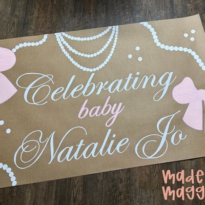 Baby Shower Banner