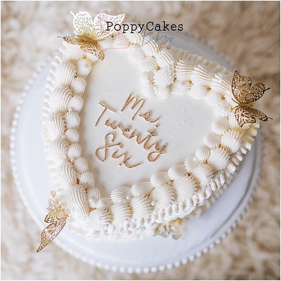 8” Heart Cake 