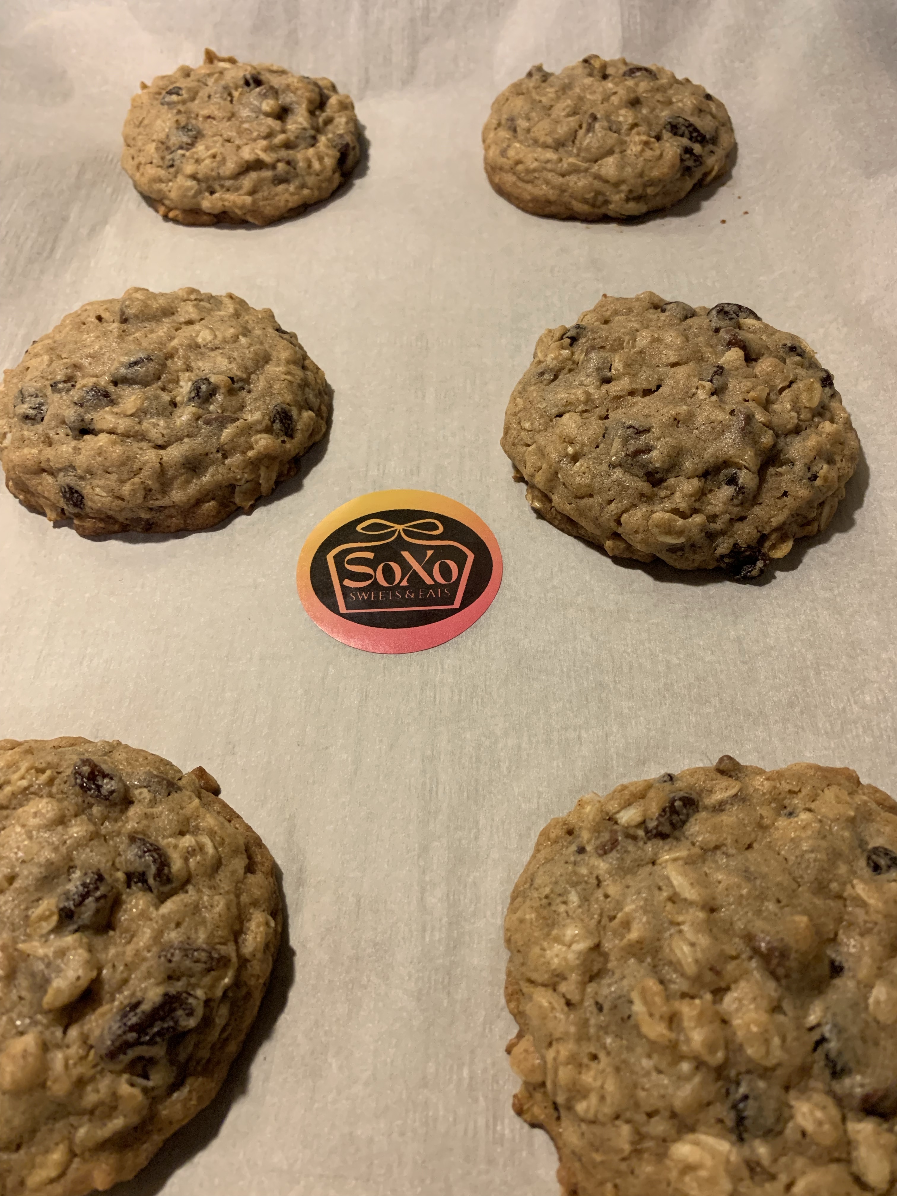 Oatmeal Choco-Raisin Cookie