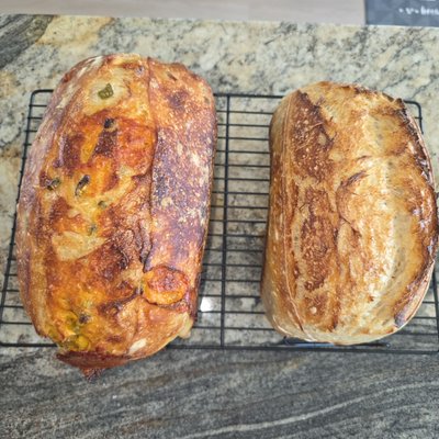 Italian Herb & Parmesan Sourdough Bread  Approx.. 32oz (900g)