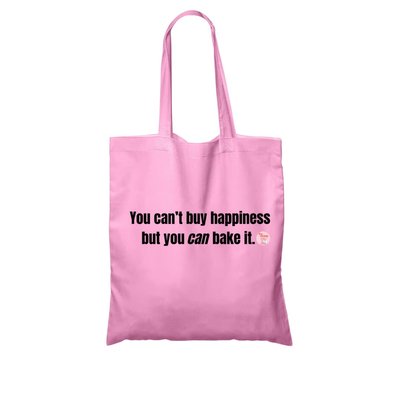 Hey Cookie! Bake Happiness Tote Bag (Pink)