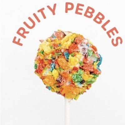 Fruity Pebbles Cake Pop