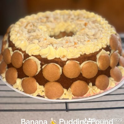Banana 🍌 Pudding Cake 