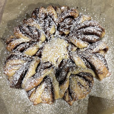 Sourdough Chocolate Star
