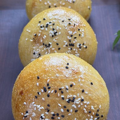  Sourdough Burger Buns 6pk