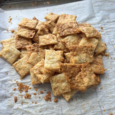 Sourdough Cheddar Ranch Crackers 