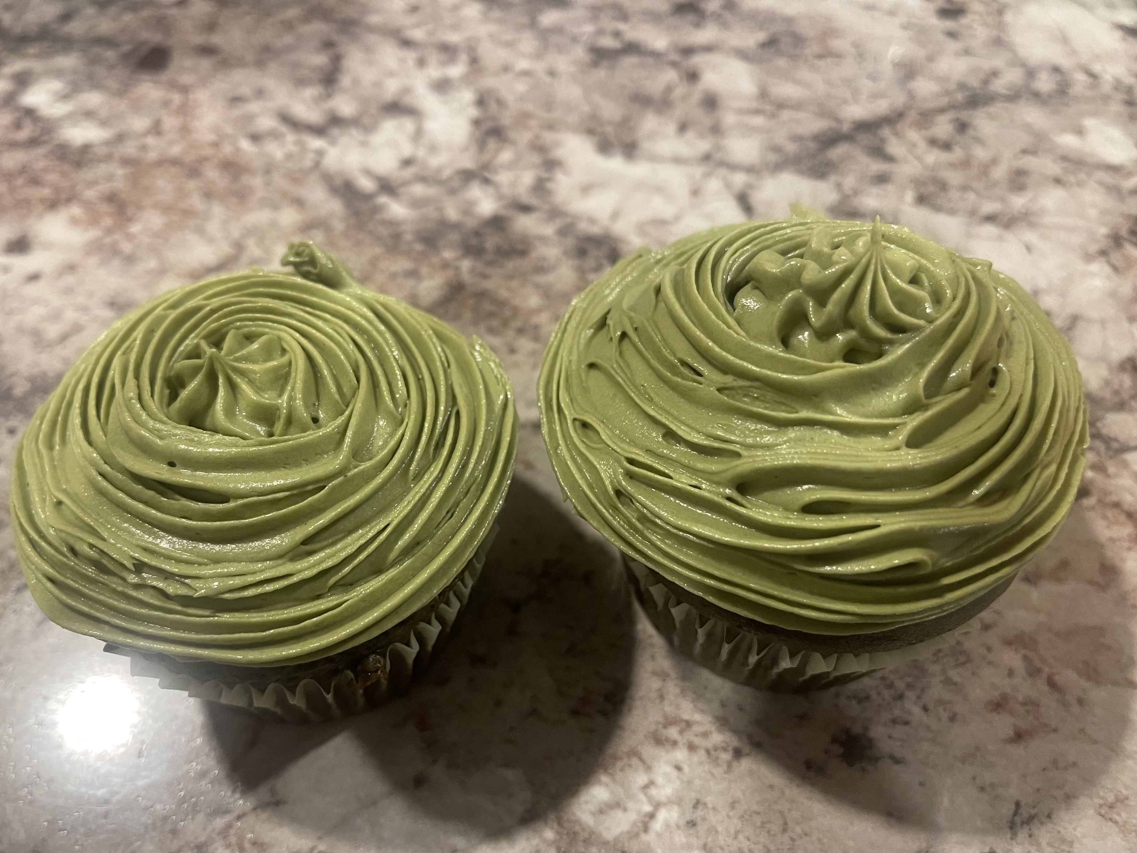 Vegan Matcha Cupcakes