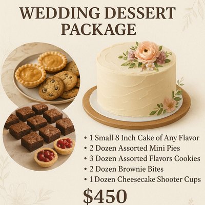 Wedding Dessert Package 