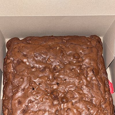 8x2 Square Chocolate Chunk Brownie