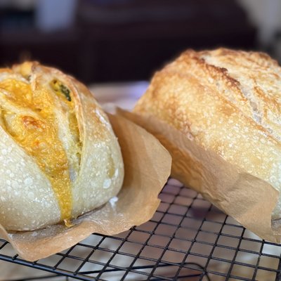 Large Sourdough Artesian Loaf With Add Ins 