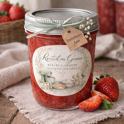 Strawberry Jam (Quarter-Pint 4 oz.)