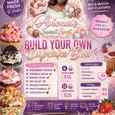 Build Your Own Cupcake Box