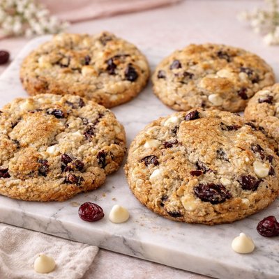 Oatmeal Cranberry White Chocolate 
