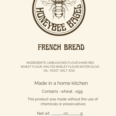 French Bread (not Sourdough)