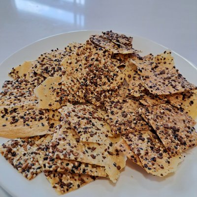 Sourdough Crackers