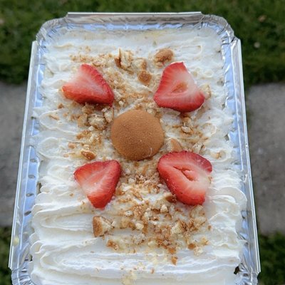 Strawberry Banana Pudding