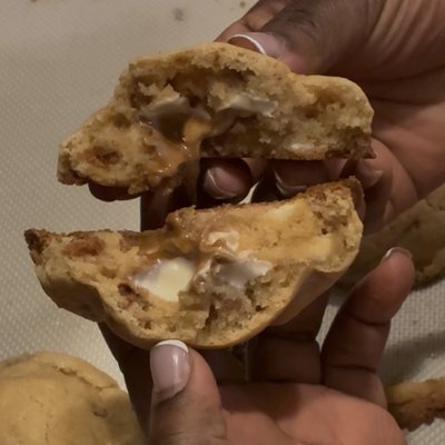 Mega Stuffed Cookies Cookie Butter 4pk