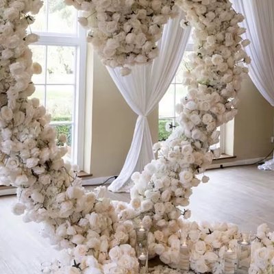 Heart Floral Arch (Several Color Options)