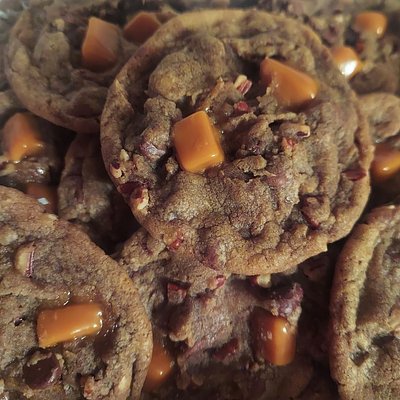 Turtle/ Decadent Brown Butter Chocolate Chip Cookies 