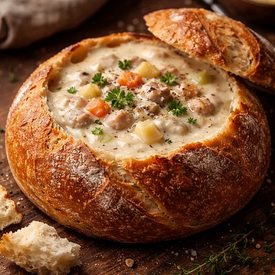 Sourdough Bread Bowls (2 Pack)