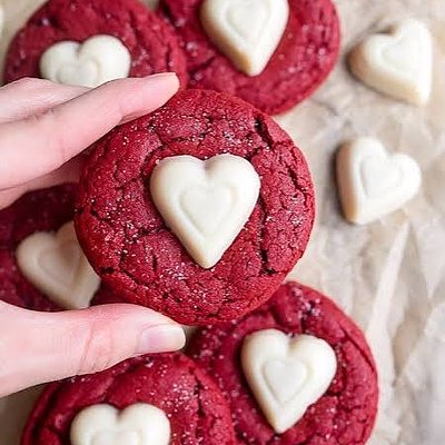  Red Velvet cookies